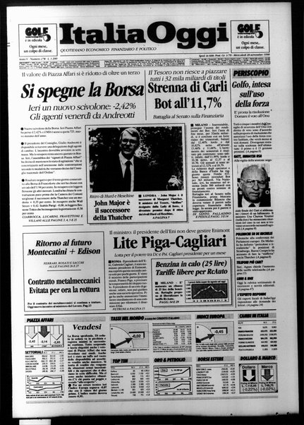 Italia oggi : quotidiano di economia finanza e politica